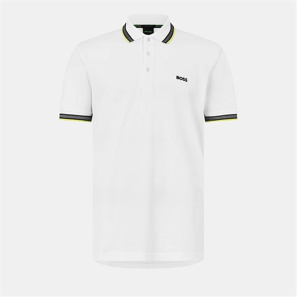 Hugo Boss Paddy Polo Shirt - White
